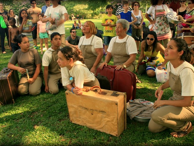 Grupo Rosas Periféricas vai se apresentar em Taiaçupeba, em Mogi das Cruzes (Foto: Juliana Morelli/ Divulgação)