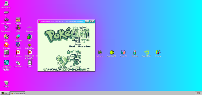 Pokeglitch é um emulador com o jogo Pokémon Red (Foto: Reprodução/Elson de Souza)