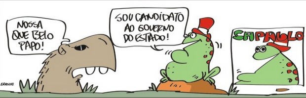 Jorge, a capivara.  Capivara, Tirinhas, Frases engraçadas