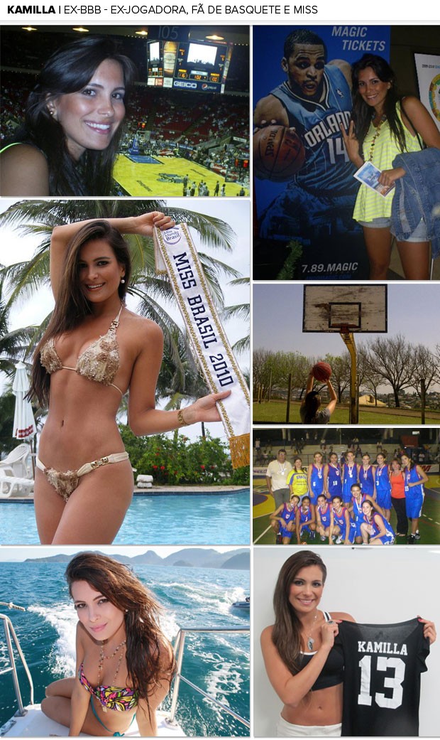 Kamilla, ex-BBB, revela paixão pelo basquete e torcida pelo Fla no NBB