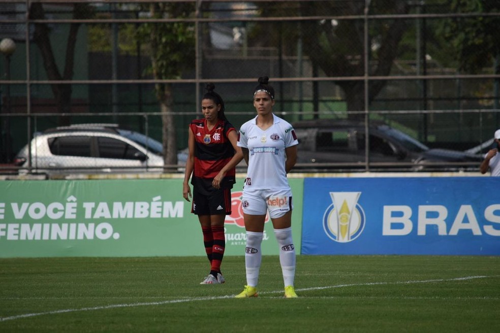Ferroviária e Flamengo ficaram no empate por 1 a 1, em duelo pelo Brasileiro Feminino — Foto: Carol Melo/Ferroviária SA