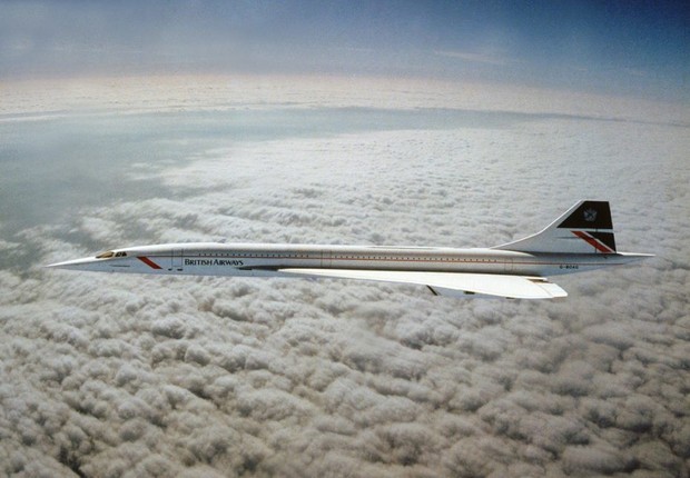 Concorde, da British Airways (Foto: Reprodução)