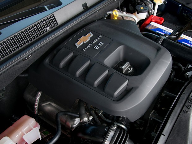 Motor 2.8 diesel da S10 não sofreu alterações (Foto: Divulgação)