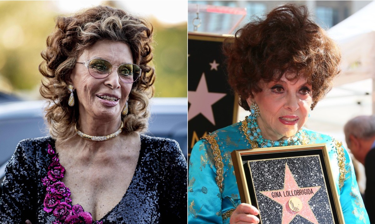 Sophia Loren lamenta morte de Gina Lollobrigida, com quem cultivou