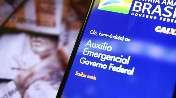 Aplicativo do Auxílio Emergencial (Foto: Marcelo Camargo/Agência Brasil)