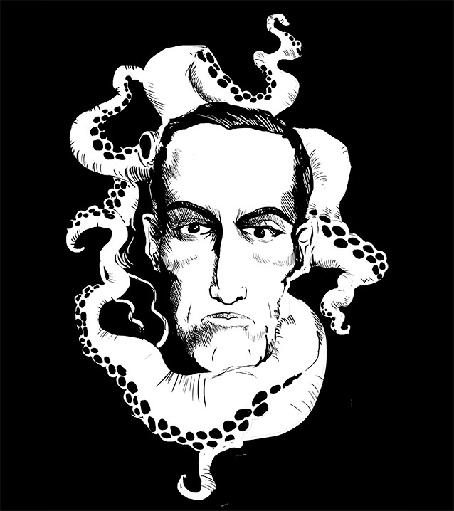 H.P. Lovecraft (Foto: Leandro Liporage)