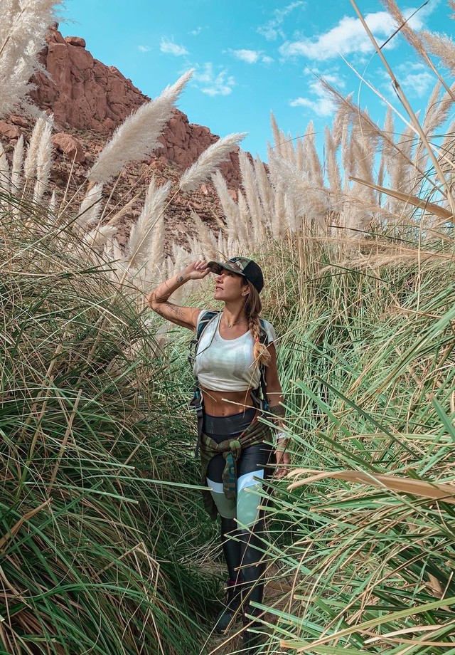 Gabriela Pugliesi no Atacama (Foto: reprodução/Instagram)