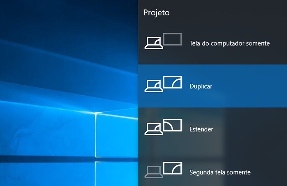 Disclose heritage Alternative proposal Aprenda a configurar um projetor no Windows 10 | Dicas e Tutoriais |  TechTudo