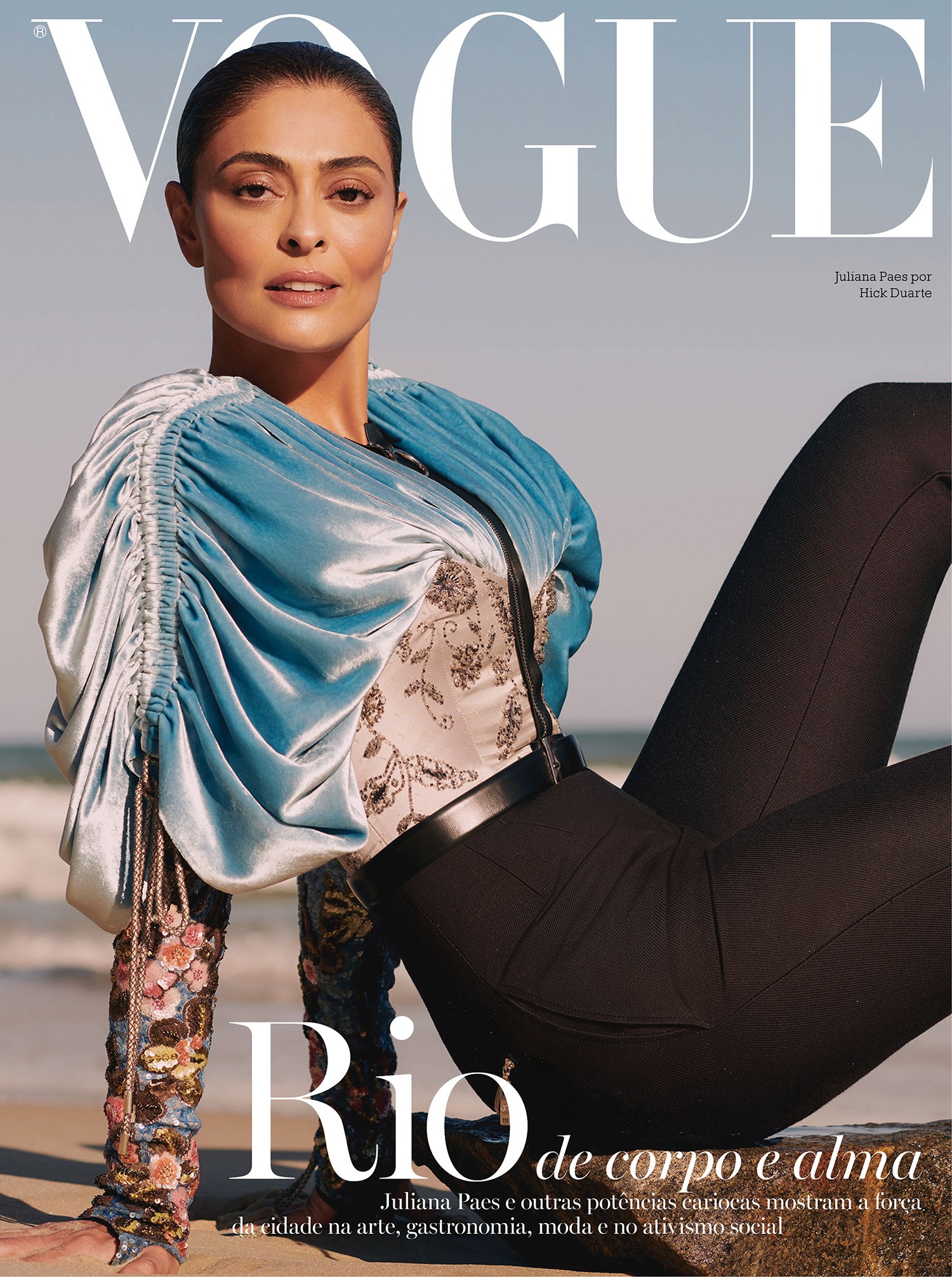 Vogue Brasil Novembro 2019 (Foto: Hick Duarte; Edição de moda: Pedro Sales; Beleza: Henrique Martins)