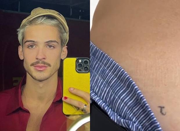 João Guilherme mostra tatuagem secreta (Foto: Reprodução/Instagram)