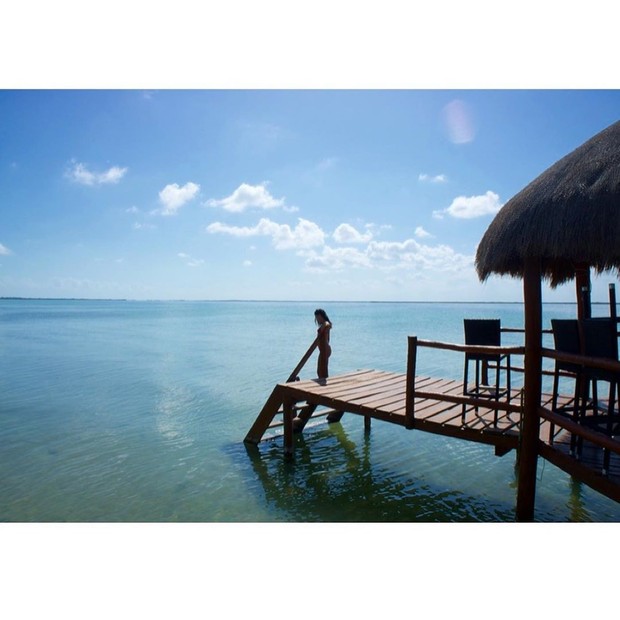 Isis Valverde relembra férias paradisíacas no México (Foto: Reprodução/Instagram)