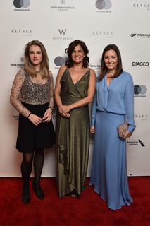 Nuria Saldanha, Cândida Bello e Patricia Lobaccaro, CEO da fundação