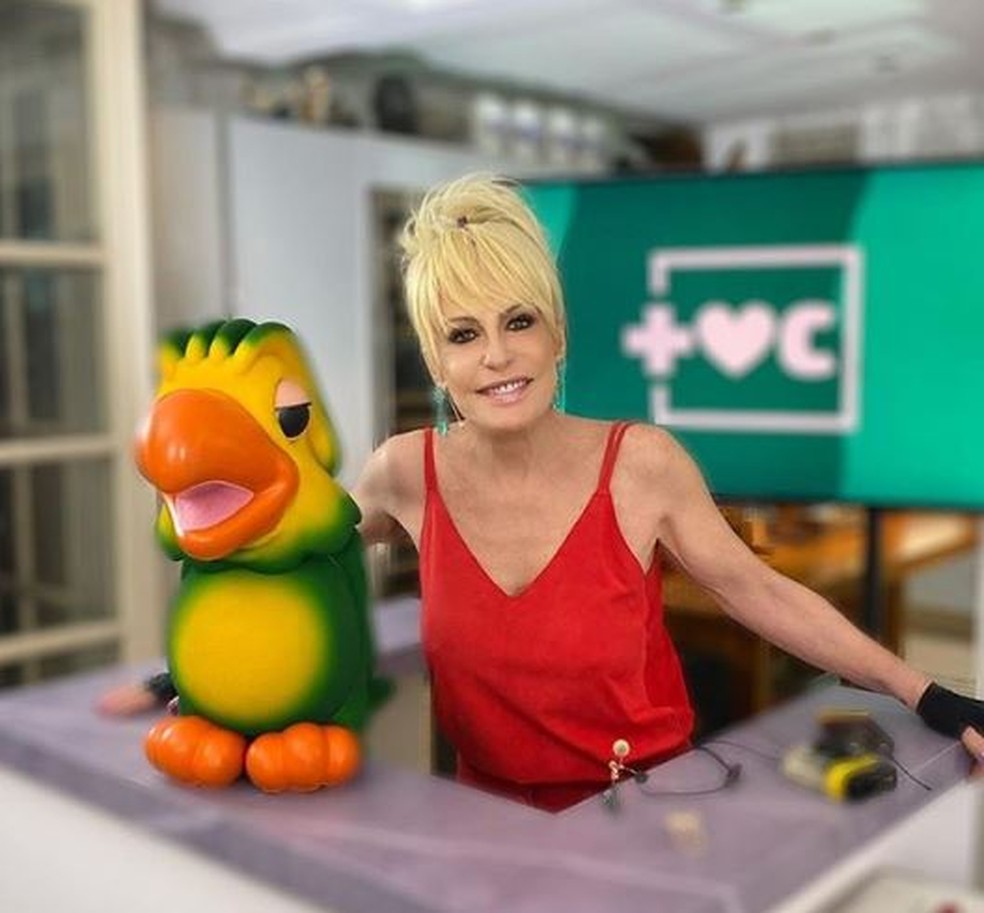 Ana Maria Braga e Louro José publicam foto na volta do 'Mais Você' — Foto: Reprodução/Instagram
