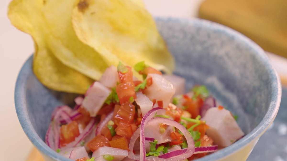 Ceviche de tilápia Peixes e frutos do mar Receitas