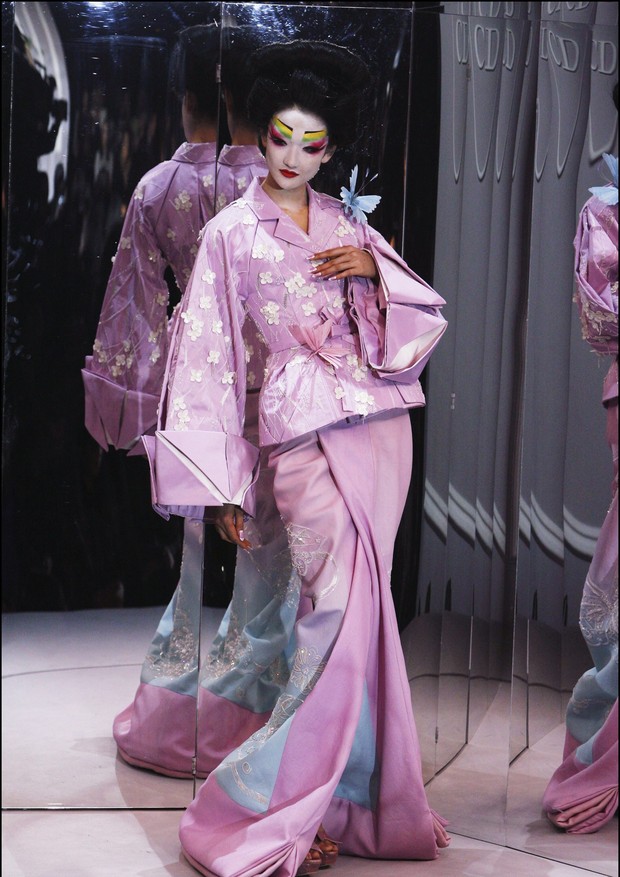 Christian Dior, coleção de alta costura do verão de 2007 (Foto: Getty Images)