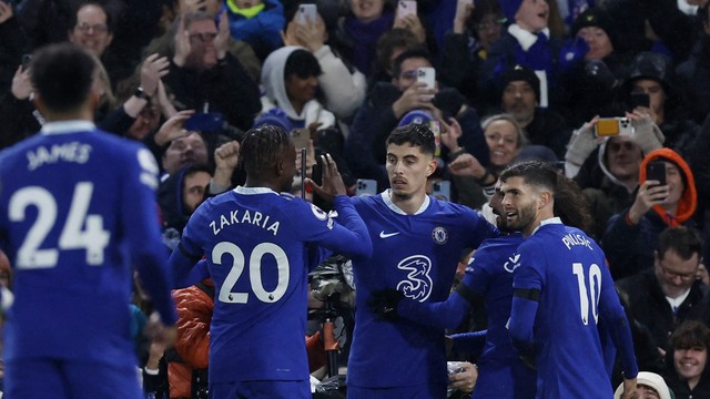 Chelsea x Bournemouth gol Havertz