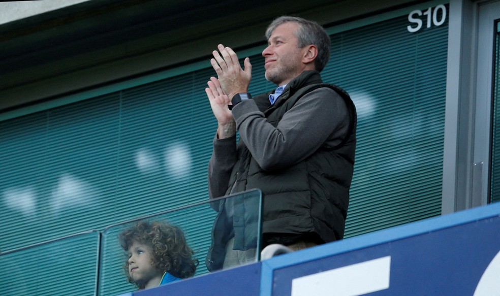Roman Abramovich, dono do Chelsea — Foto: Reuters
