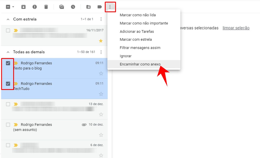 Como Enviar Um E Mail Antigo Como Anexo No Gmail 1111