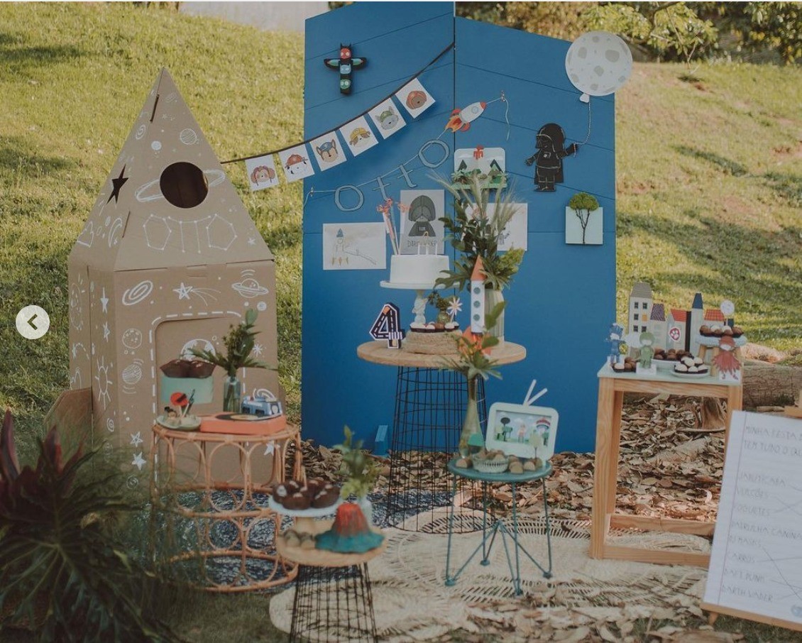 Mônica Benini mostra decor de festinha do filho Otto (Foto: Reprodução/Instagram)