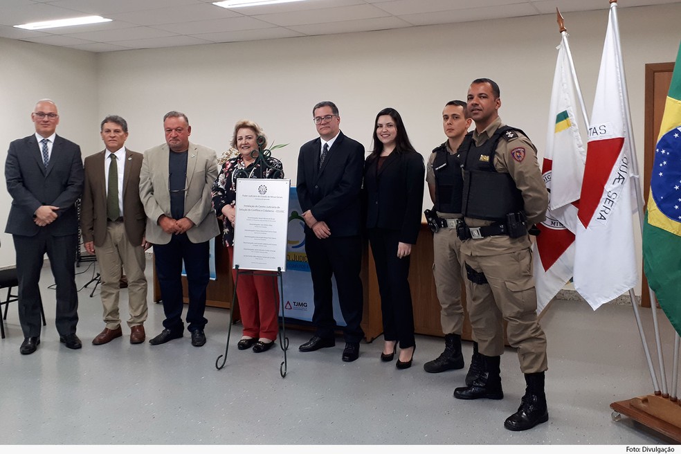 Cejusc foi inaugurado no Fórum de Itamonte — Foto: TJMG