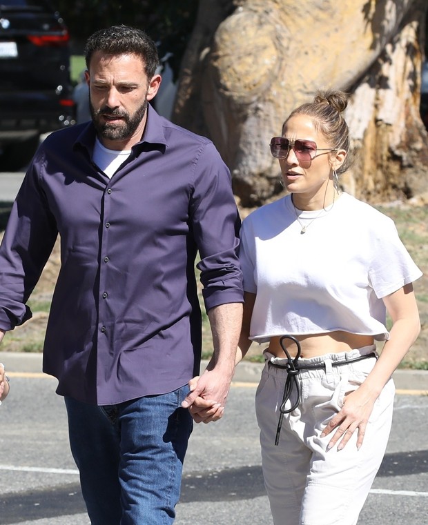 Ben Affleck e Jennifer Lopez (Foto: The Grosby Group)