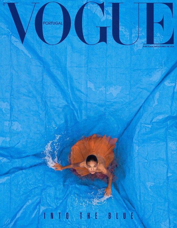 Emilly Nunes é capa da Vogue Portugal de outubro (Foto: Reprodução)