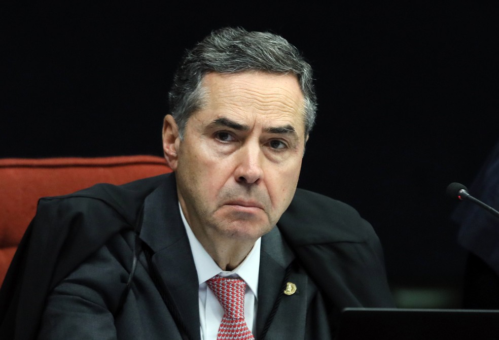 O ministro Luis Roberto Barroso, presidente do Tribunal Superior Eleitoral — Foto: Nelson Jr. / SCO/STF