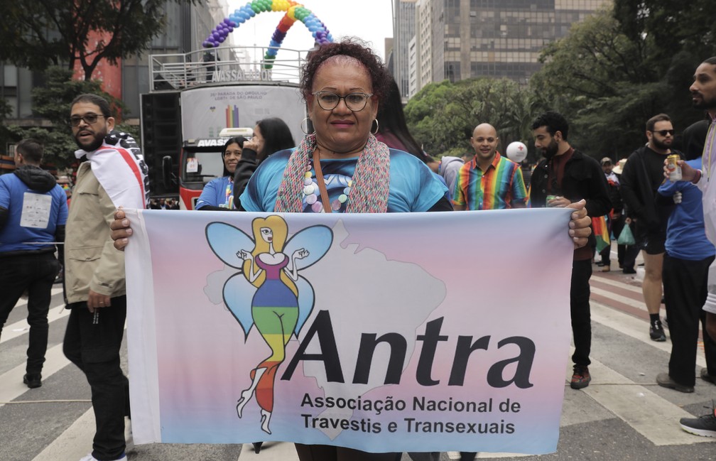 Keila Simpson, presidente da Associação Nacional de Travestis e Transexuais (ANTRA) — Foto: Celso Tavares/g1