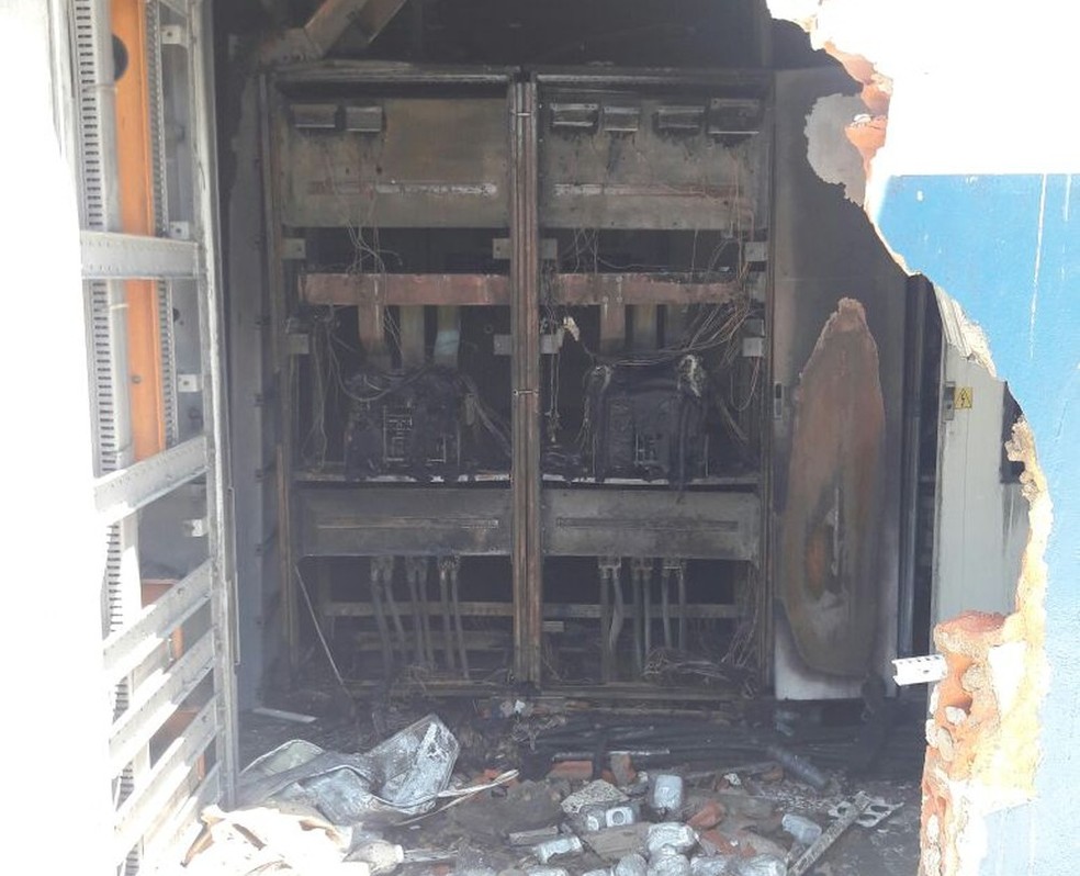 Municípios do Acre e um do Amazonas ficaram parcialmente sem energia após incêndio em usina termelétrica (Foto: Arquivo Pessoal)