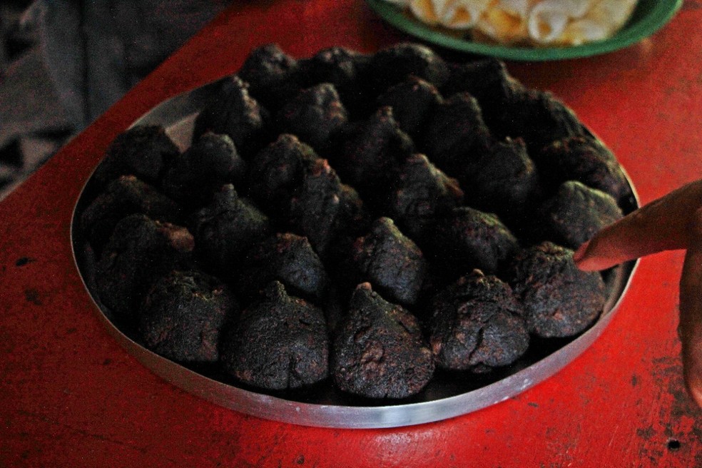 Polpa do açaí fabricada pelas comunidades do Manejaí. — Foto: Arquivo pessoal