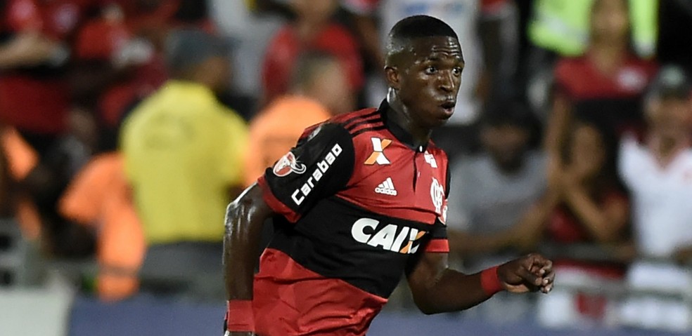Vinicius Junior tem média de 27 minutos com o técnico Reinaldo Rueda (Foto: André Durão/GloboEsporte.com)