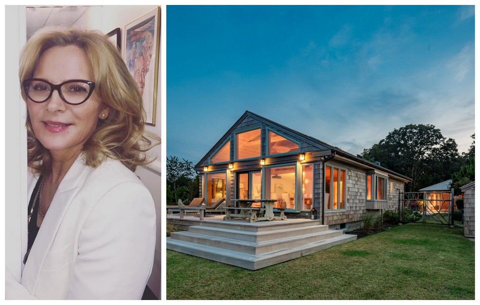A atriz Kim Cattrall está pedindo o equivalente a R$ 18 milhões por sua casa de praia no estado de Nova York (Foto: Divulgação)