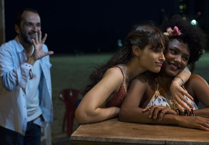  Luisa Arraes e Jéssica Ellen gravaram as primeiras cenas de suas personagens em Recife, sob a direção artística de José Luiz Villamarim (Foto: Estevam Avellar / Globo)