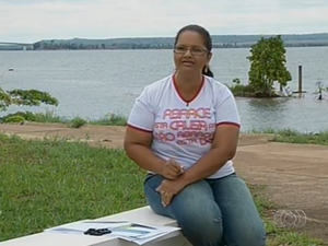 Zulmira que encontrar o filho e criar um grupo de mães que buscam por justiça (Foto: Reprodução/TV Anhanguera)