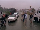 Protesto de caminhoneiros bloqueia rodovias; veja a situação por estado