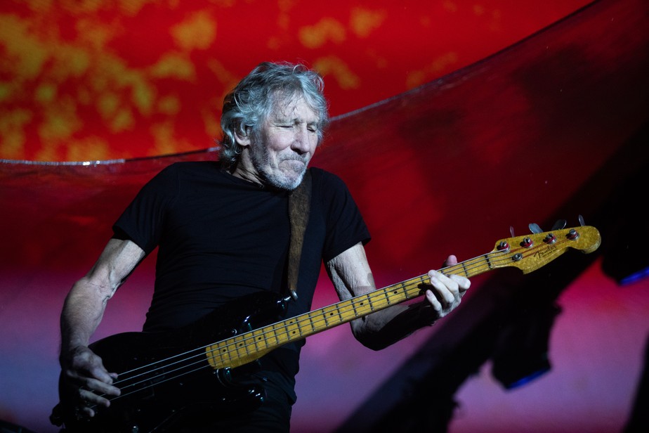 Roger Waters no Rio de Janeiro, em 2018