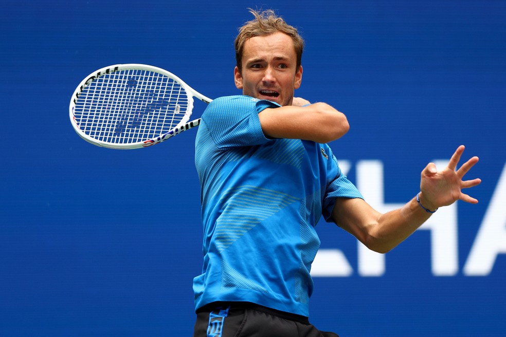 Medvedev começou com o pé direito no US Open — Foto: Getty Images