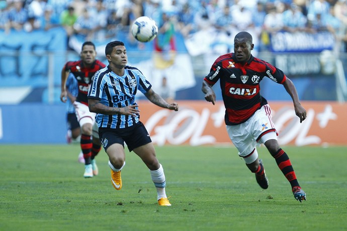 Dudu atacante Grêmio (Foto: Lucas Uebel / Grêmio FBPA)