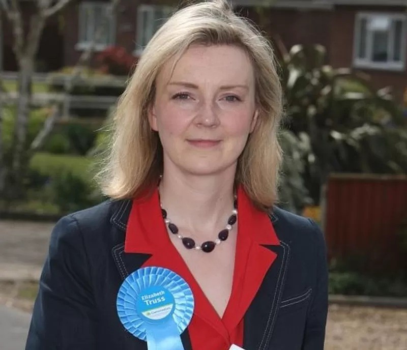 Liz Truss se tornou parlamentar em 2010 (Foto: PA MEDIA via BBC)