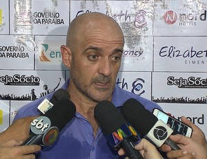 Itamar Schülle, Schülle, treinador do Botafogo-PB (Foto: Reprodução / TV Cabo Branco)