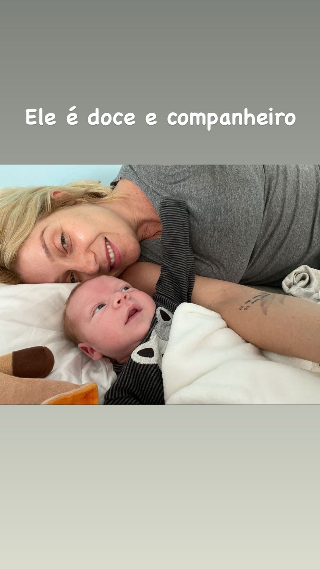 Luisa Possi encantou a web ao compartilhar registros com o filho Matteo (Foto: Reprodução / Instagram)