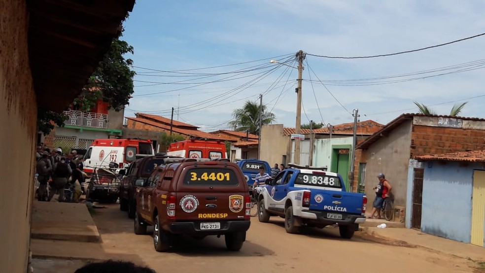TrÃªs suspeitos morreram em troca de tiros com PMs em Barreiras â?? Foto: Blog Sigi Vilares