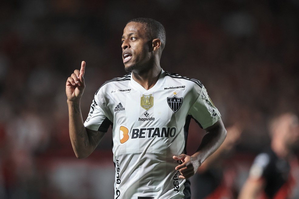 Keno � um dos nomes favoritos de Diniz para refor�ar o clube � Foto: Pedro Souza / Atl�tico-MG
