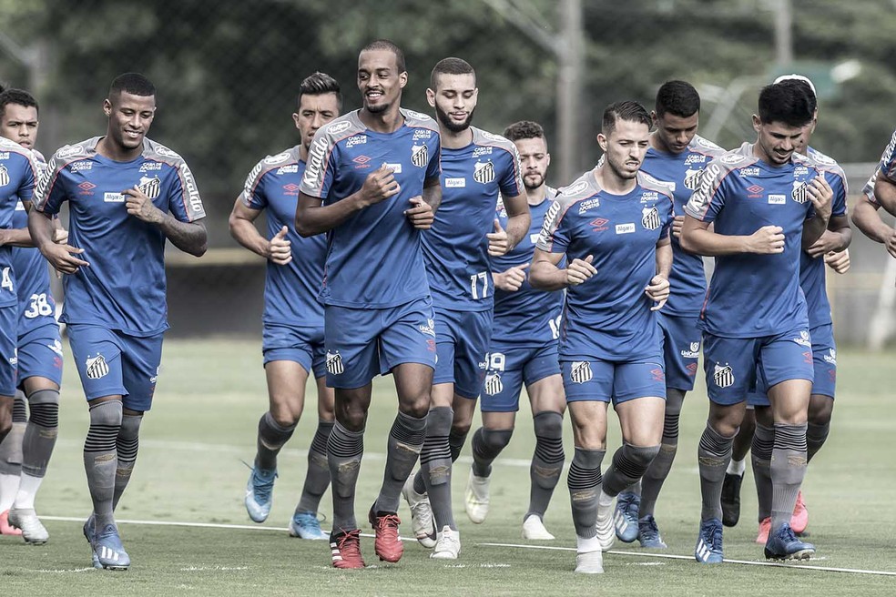 Elenco Do Santos Em 2020 Santos Ge
