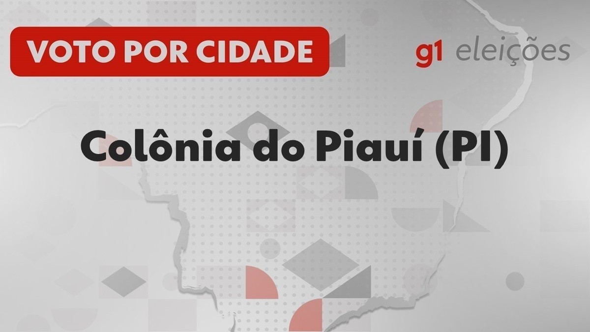 Eleições Em Colônia Do Piauí Pi Veja Como Foi A Votação No 1º Turno Piauí G1 