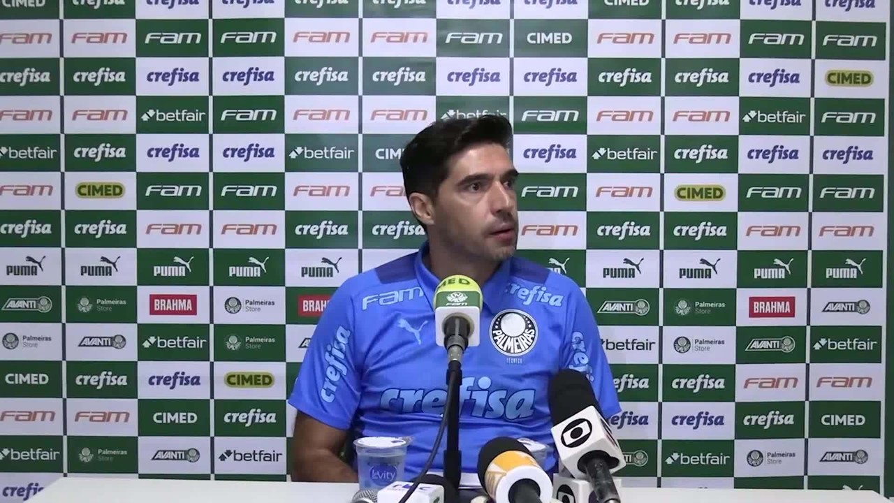 Confira a coletiva do técnico Abel Ferreira após goleada do Palmeiras em cima do Goiás