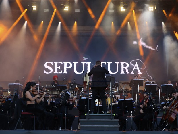 Show do Sepultura no Rock in Rio 2022 (Foto: Roberto Filho/Brazil News)