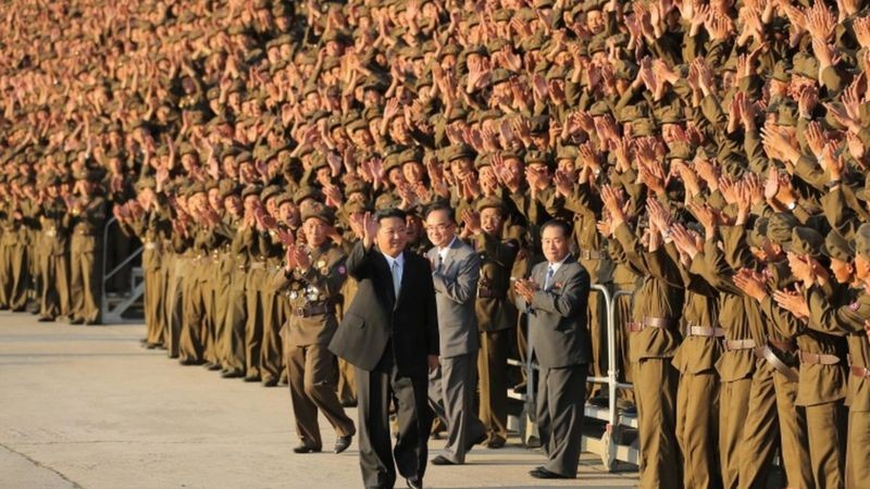 'Todos seguem convicção de obediência final ao Líder Supremo', diz Kim (Foto: EPA)