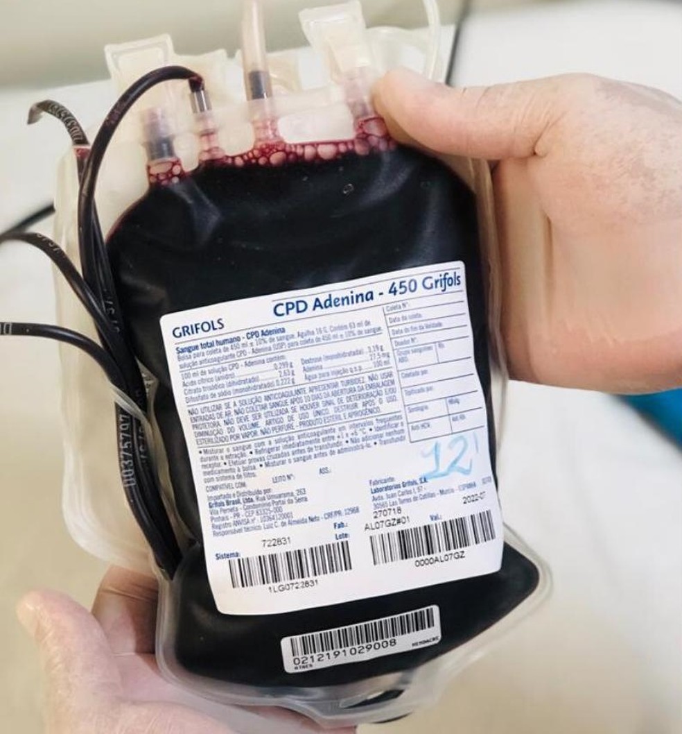 Testemunhas de Jeová não aceitam procedimentos médicos com sangue, como a transfusão — Foto: Arquivo pessoal
