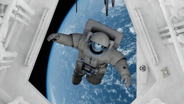 Viagens longas podem acarretar graves problemas de saúde nos astronautas, de danos aos tecidos a alto risco de incidência de câncer (Foto: Getty Images via BBC News Brasil)